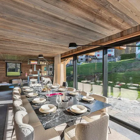 Chalet Neuf Pour 12 Personnes Avec Sauna, Bassin Et Salle Cinema A 800m Des Remontees Mecaniques - Fr-1-569-120 *